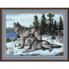 Wolves Cross Stitch kit By Oven