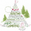 Lets Go Camping Cross Stitch Chart