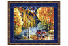 Autumn Cross Stitch Kit by Golden Fleece