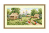 Morning in the Village Cross Stitch Kit by Golden Fleece