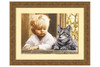 Nanny with mustache Cross Stitch Kit by Golden Fleece