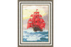 ?rimson Sails Cross Stitch Kit by Golden Fleece