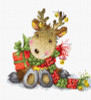 Reindeer Cross Stitch Kit By Luca S