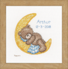 Counted Cross Stitch Kit: Popcorn: Bear Sleeping By Vervaco
