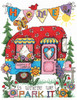 Happy Camper Cross Stitch CHART ONLY By Diane Arthurs