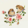 Rose Chick-Chat Cross Stitch Kit By Heritage