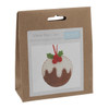 Felt Decoration Kit: Christmas Pudding