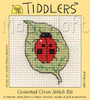 Ladybird on Leaf Cross Stitch Kit by Mouse Loft