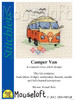 Camper Van Cross Stitch Kit by Mouse Loft