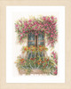 Counted Cross Stitch Kit: Flower Balcony By Lanarte