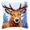 Deer Chunky Cross Stitch Cushion Kit By Vervaco