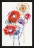 Modern Floral Cross Stitch Kit By Design Works