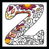 Zenbroidery - Letter Z EMBROIDERY KIT By Design Works