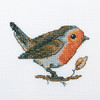 Redbreast Cross Stitch Kit by RTO