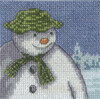 The Snowman - Fir Trees Cross Stitch Kit By DMC