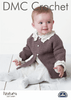 DMC Crochet Pattern: Baby Cardigan