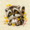 Little Racoon Cross Stitch Kit By Riolis