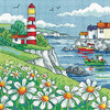 Daisy Shore Cross Stitch Kit By Heritage