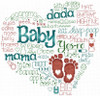 Lets Baby Talk Cross stitch Chart by Ursula Michaels