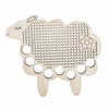 Embroidery Floss Holder: Sheep