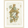 Counted Cross Stitch Kit: Birdhouse By Lanarte