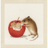 Counted Cross Stitch Kit: Little Mouse By Lanarte