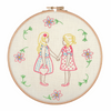 Embroidery Hoop Kit: Friends for Ever By Anchor