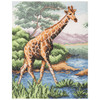 Giraffes Counted Cross Stitch Kit by Anchor Essentials