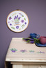 Embroidery Kit with Ring: Lavender By Vervaco
