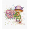 Peonies Mood Cross Stitch Kit by Mp Studia