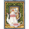 Tea Collection: Green Melissa Cross Stitch Kit by Andriana