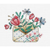 Flower letters Cross Stitch Kit by MP studia