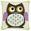 Cross Stitch Kit: Cushion: Mister Owl By Vervaco