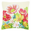 Cross Stitch Kit: Cushion: Summer Flowers By Vervaco