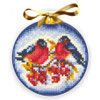 Christmas Balls: Bullfinches Cross Stitch Kit by Andriana