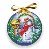 Christmas Balls: Snowman Cross Stitch Kit by Andriana