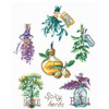 Spicy Herbs Counted Cross Stitch Kit By Andriana