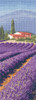 Lavender Fields Cross Stitch Kit by Heritage