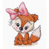 Little Fox Cross Stitch Kit by Oven