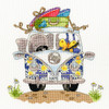 Elly Pack your Trunk Cross Stitch Kit by Bothy Threads