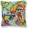 Summer Cottage Tapestry cushion kit by Brigantia