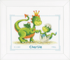 Counted Cross Stitch Kit: Birth Record: Dragons By Vervaco