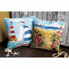 Cross Stitch Kit: Cushion: At the Beach By Vervaco