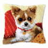 Latch Hook Kit: Cushion: Chihuahua by Vervaco