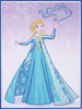 Diamond Painting Kit: Disney: Ice Magic Elsa By Vervaco