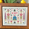 Bee Happy Cross Stitch By Historical Sampler Company