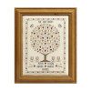 Butterfly And Bee Family Tree Cross Stitch By Historical Sampler Company