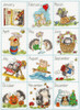 Calendar Creatures Cross Stitch Kit by Margaret Sherry