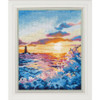 SUNSET AT THE SEA cross stitch kit by OVEN