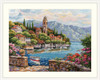 Lago di Como Counted Cross Stitch Kit by Merejka